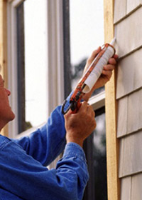 Caulking, Falmouth MA home exterior painting, Cape Cod exterior painting contractor